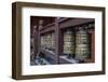 Prayer wheels, Bhaktapur, Kathmandu, Nepal.-Lee Klopfer-Framed Photographic Print