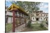 Prayer wheels in the gardens of Erdene Zuu Buddhist Monastery, Harhorin, South Hangay province, Mon-Francesco Vaninetti-Stretched Canvas