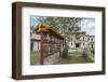 Prayer wheels in the gardens of Erdene Zuu Buddhist Monastery, Harhorin, South Hangay province, Mon-Francesco Vaninetti-Framed Photographic Print