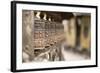 Prayer Wheels, Swayambhu (Monkey Temple), Kathmandu, Nepal, Asia-Ben Pipe-Framed Photographic Print