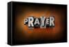 Prayer-enterlinedesign-Framed Stretched Canvas