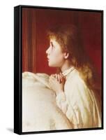 Prayer-Henry Le Jeune-Framed Stretched Canvas