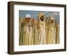 Prayers at l'Aube, 1913-Etienne Alphonse Dinet-Framed Giclee Print