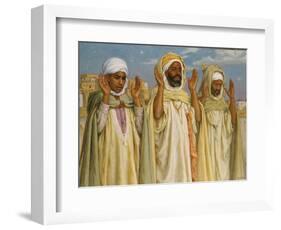 Prayers at l'Aube, 1913-Etienne Alphonse Dinet-Framed Giclee Print