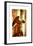 Praying Angel - Artistic Picture In Retro Style-Maugli-l-Framed Art Print