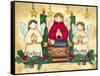 Praying Angels-Laurie Korsgaden-Framed Stretched Canvas