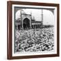 Praying at Jumma Musjid, Delhi, India, 1904-Underwood & Underwood-Framed Giclee Print