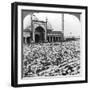 Praying at Jumma Musjid, Delhi, India, 1904-Underwood & Underwood-Framed Giclee Print