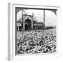 Praying at Jumma Musjid, Delhi, India, 1904-Underwood & Underwood-Framed Giclee Print