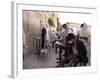 Praying at the Western (Wailing) Wall, Old Walled City, Jerusalem, Israel, Middle East-Christian Kober-Framed Photographic Print