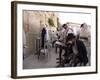 Praying at the Western (Wailing) Wall, Old Walled City, Jerusalem, Israel, Middle East-Christian Kober-Framed Photographic Print