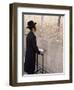 Praying at the Western (Wailing) Wall, Old Walled City, Jerusalem, Israel, Middle East-Christian Kober-Framed Photographic Print