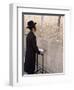 Praying at the Western (Wailing) Wall, Old Walled City, Jerusalem, Israel, Middle East-Christian Kober-Framed Photographic Print