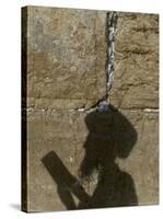 Praying at the Western Wall on Shavuot, Jerusalem, Israel-Sebastian Scheiner-Stretched Canvas