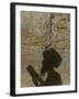 Praying at the Western Wall on Shavuot, Jerusalem, Israel-Sebastian Scheiner-Framed Photographic Print