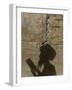 Praying at the Western Wall on Shavuot, Jerusalem, Israel-Sebastian Scheiner-Framed Photographic Print