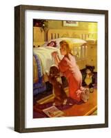 Praying Child and Dog, 1941-null-Framed Giclee Print