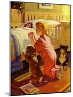 Praying Child and Dog, 1941-null-Mounted Giclee Print