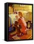 Praying Child and Dog, 1941-null-Framed Stretched Canvas
