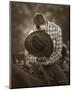 Praying Cowboy-Barry Hart-Mounted Art Print