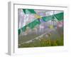 Praying Flags in the Dochula Pass, Between Wangdi and Thimphu, Bhutan-Keren Su-Framed Photographic Print