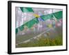 Praying Flags in the Dochula Pass, Between Wangdi and Thimphu, Bhutan-Keren Su-Framed Photographic Print