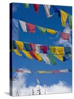 Praying Flags in the Tang Valley, Bumthang, Bhutan-Keren Su-Stretched Canvas