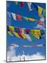 Praying Flags in the Tang Valley, Bumthang, Bhutan-Keren Su-Mounted Photographic Print