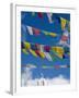 Praying Flags in the Tang Valley, Bumthang, Bhutan-Keren Su-Framed Photographic Print