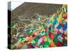 Praying Flags with Mt. Quer Shan, Tibet-Sichuan, China-Keren Su-Stretched Canvas