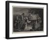 Praying for Deliverance from Cholera-Henry Woods-Framed Giclee Print