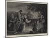 Praying for Deliverance from Cholera-Henry Woods-Mounted Giclee Print