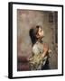 Praying Girl, Italian Painting of 19th Century-Roberto Ferruzzi-Framed Giclee Print