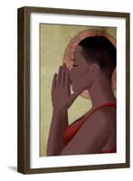 Praying Goddess 1-Marcus Prime-Framed Art Print