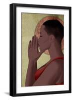 Praying Goddess 1-Marcus Prime-Framed Art Print