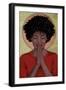 Praying Goddess 2-Marcus Prime-Framed Art Print