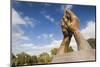 Praying Hands, Oral Roberts University, Tulsa, Oklahoma, USA-Walter Bibikow-Mounted Photographic Print