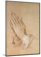 Praying Hands-Albrecht Dürer-Mounted Art Print