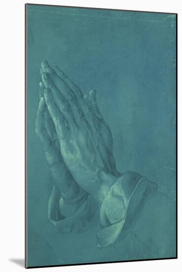 Praying Hands-Albrecht Dürer-Mounted Giclee Print