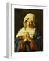 Praying Madonna-Giovanni Battista Salvi da Sassoferrato-Framed Giclee Print