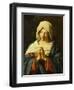 Praying Madonna-Giovanni Battista Salvi da Sassoferrato-Framed Giclee Print