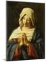 Praying Madonna-Giovanni Battista Salvi da Sassoferrato-Mounted Giclee Print