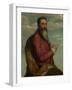 Praying Man with a Long Beard, Ca 1545-Moretto Da Brescia-Framed Giclee Print