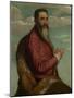 Praying Man with a Long Beard, Ca 1545-Moretto Da Brescia-Mounted Giclee Print