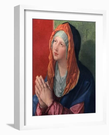 Praying Mary, 1518-Albrecht Durer-Framed Giclee Print