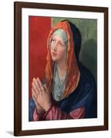 Praying Mary, 1518-Albrecht Durer-Framed Giclee Print