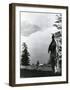 Praying to the Spirits at Crater Lake, Klamath-Edward S^ Curtis-Framed Art Print