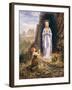 Praying-Edgar Jerins-Framed Giclee Print