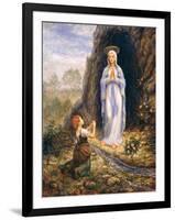 Praying-Edgar Jerins-Framed Giclee Print