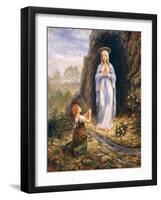 Praying-Edgar Jerins-Framed Giclee Print